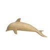 Wooden Musical Whistle Dolphin noise maker Instrument