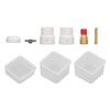 6PCS Welding Torch Adapter Kit Copper PTFE Standard Size TIG