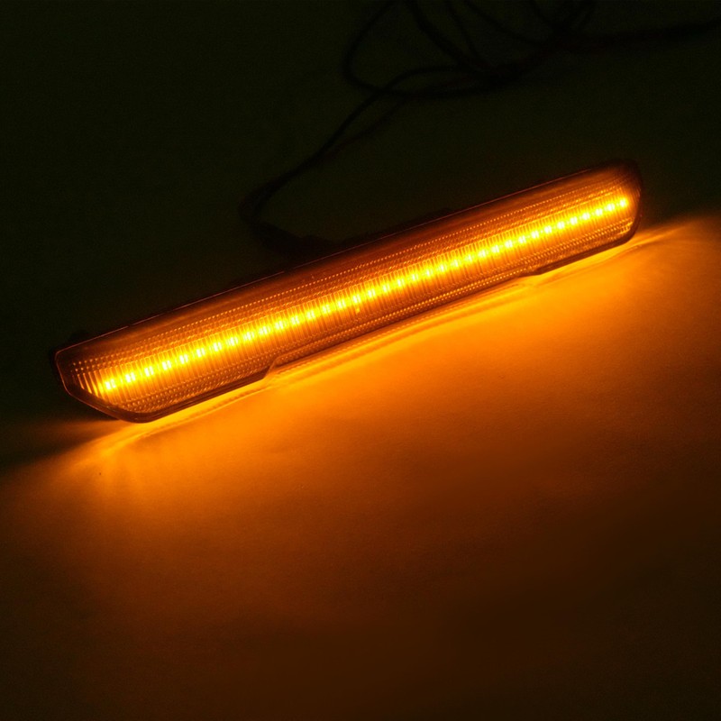 HECASA 4Pcs LED Side Marker Lights Compatible with 2020-2024 GMC