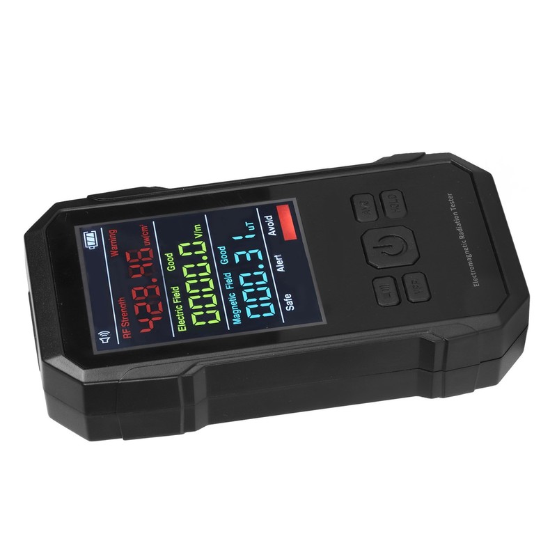 Electromagnetic Radiation Detector Professional Handheld Digital Radiation Detector with LCD