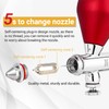 NEOECO SJ83 Airbrush, Self-Centring Plug-in Nozzle，0.2, 0.3 & 0.5mm Nozzle