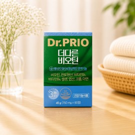 Dr. Prio The Other Biotin 750mg x 60 tablets, 1 piece / 닥터프리오 더다른 비오틴 750mg x 60정, 1개
