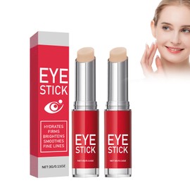 Dyceittdia 2pcs Augencreme Stick, Retinol-Augencreme gegen Fältchen, Retinol Augencreme Stick, Reduziert das Erscheinungsbild von feinen Linien und dunklen Augenringen, 2pcs*3g, eye cream1