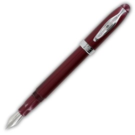 Noodler's Ink Ahab Piston Fountain Pen - Purple Plum Pearl