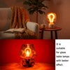 YiDiYi Red LED Spiral Filament Light Bulb, 4W (40W Equiv),