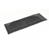 Wind Deflector Bag 100 x 40 cm Black Faux Leather