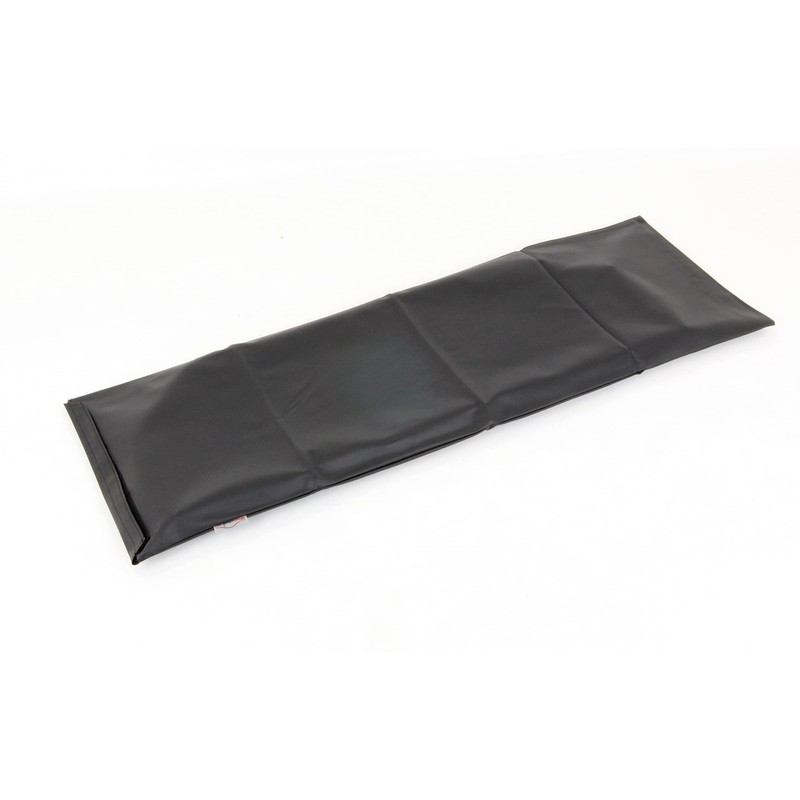 Wind Deflector Bag 100 x 40 cm Black Faux Leather