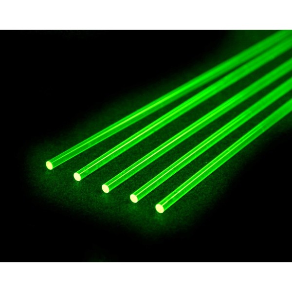 Nanoptics Ultra Super Flex Replacement Bowsight Fiber 12" (Pack of 5) - 0.010" Green