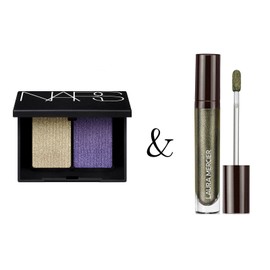 Nars Premium Makeup Bundle | NARS Eyeshadow Duo + LAURA MERCIER Liquid Eye Shadow