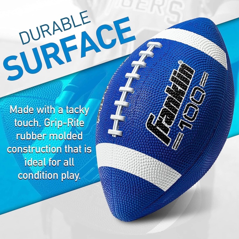 Unbranded NEW Sports Kids Junior size Rubber Football - Grip-Rite