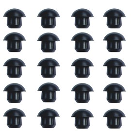 Jack Oil Plug Rubber Oil Filler Plug (20 pcs Black) Hydraulic Rubber Oil Filled Plug Jack Repair Parts Plug Rubber Stopper