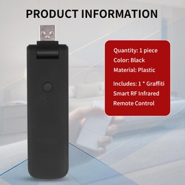 Aswalling Tuya Smart IR Remote Control WiFi USB Power Smart Home for Air Conditioner TV TV Support, Home