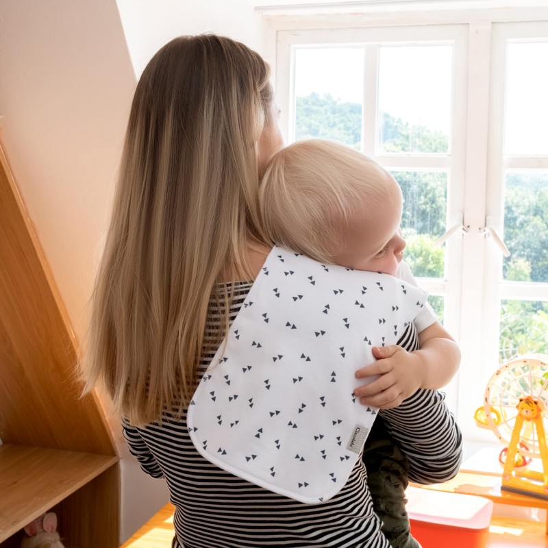 Sinhaklóho 5 Pack Organic Burp Wipes - Ultra Soft, Super