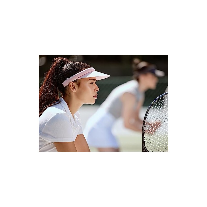 TOP HEADWEAR Sports algodón Swill Clip-on Visor - Masilla