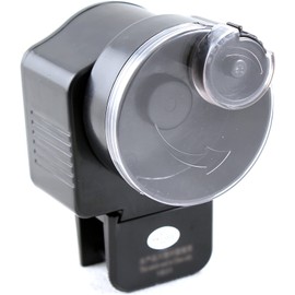 INO Design Black Digital Automatic Aquarium Fish Tank Food Feeder Timer Home Auto Feeding on Vacation or HolidaysTimer Auto Feeders