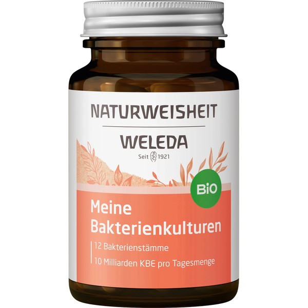 Weleda Organic Food Supplement with Bacterial Cultures, 40 Capsules