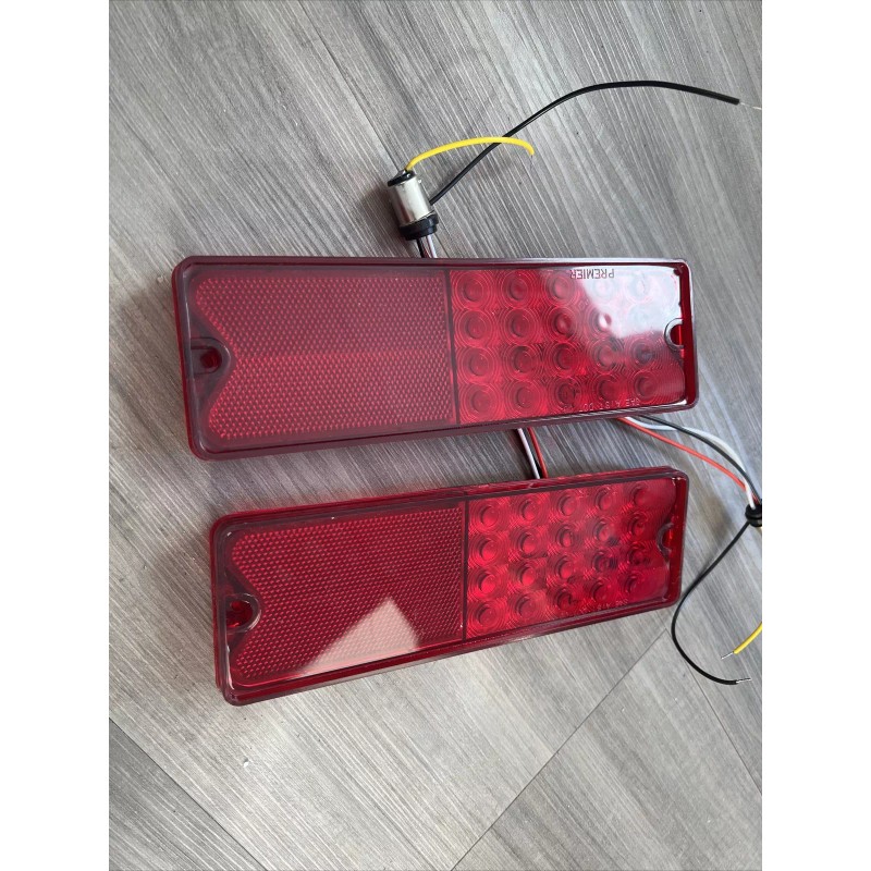 KK 1967-1972 Chevy GMC Truck LED Tail Lights Assembly Pair