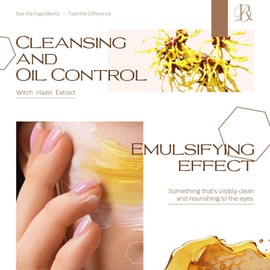 Decoder Honey Cleansing Jelly Skin Care Face Mask - 5% Honey Extract, 5% Niacinamide, Collagen, Deep Nourishing Royal Jelly & Witch Hazel, Advanced Cleansing & Hydration, Sea Buckthorn Oil, 4.23 Oz