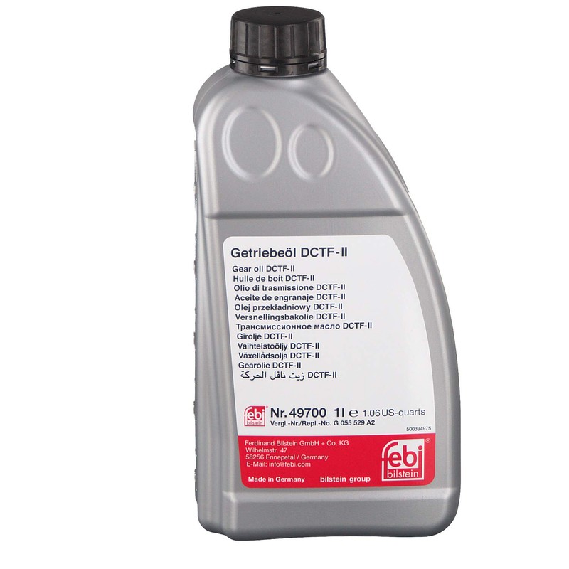febi bilstein 49700 Getriebeöl für Direktschaltgetriebe (DCTF-2) , 1 Liter