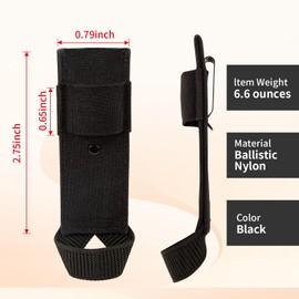 Tool Holster,Gun Loop Drill Holster,Tool Holster Belt Clip, Spider Hammer Holster for Carrying Hammer, Mallet and other Hand Tools