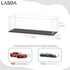 LASOA Acrylic Display Case for Collectibles, Alternative Glass Display Box