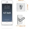 Adhesive Towel Hooks for Bathroom & Kitchen – Heavy-Duty Stainless