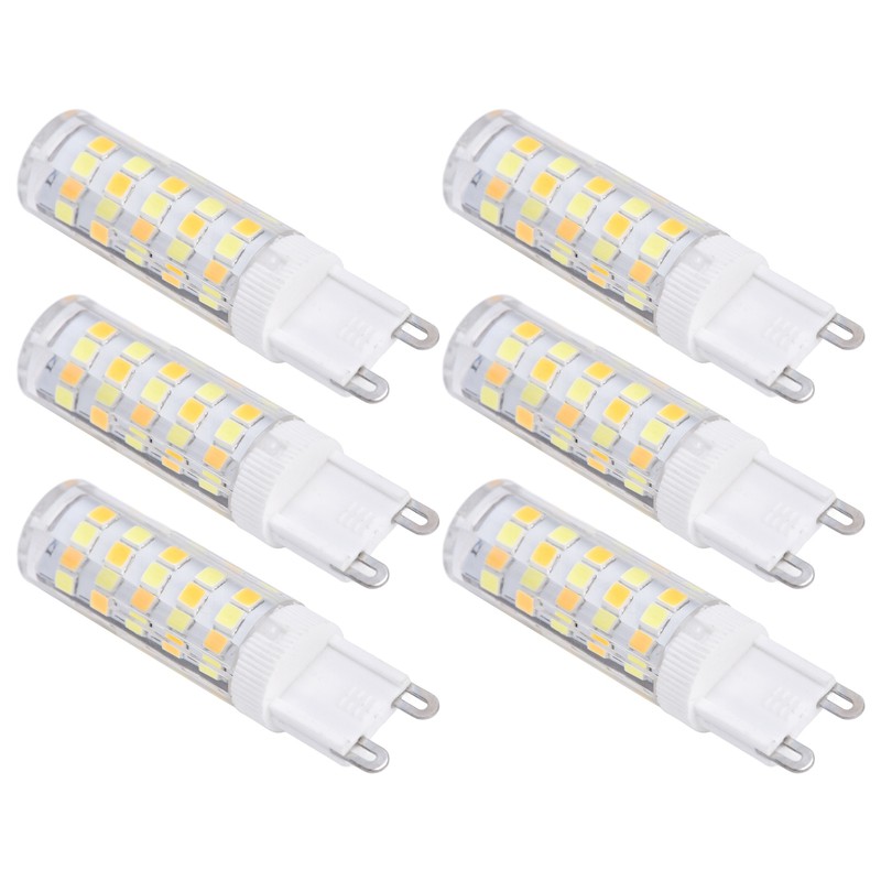 10PCS G9 LED Lamp Dimmable Ceramic LED Bulb Replace Halogen