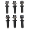 6PCS Bike Stem Bolts Titanium Alloy M5x20mm Bike Handlebar Stem