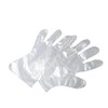 VIRSUS 500 Clear Disposable Polyethylene Gloves. Universal Disposable Food Cleaning