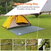 Waterproof Tent Footprint Camping Tarp - Ultralight Tent Floor Saver,Multifunctional
