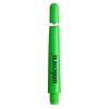 Unicorn Gripper 4 Neon Dart-Schäfte, grün, Ultra Short