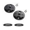 ARYIMYDP 2 Sets Speedometer Mount with 2 Fork Washers, Bicycle