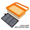 laffoonparts 5 Pack TS420 Air Filter for Stihl Concrete Cutoff