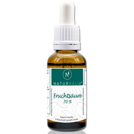 AHA Glycolsäure Peeling I Fruchtsäurepeeling 5-70% I pH 0,1 I 30ml I Professionelles chemisches Gesichtspeeling bei Hautunreinheiten Falten Akne I Alpha Hydroxy Acid