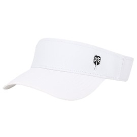 The White Pickleball Visor – Bold, Waterproof, & Sweat-Resistant Performance Visor (Standard)