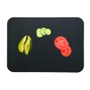 Hiino Kano Cutting Board, Heat Resistant, Elastomer, Cutting Board, Black,