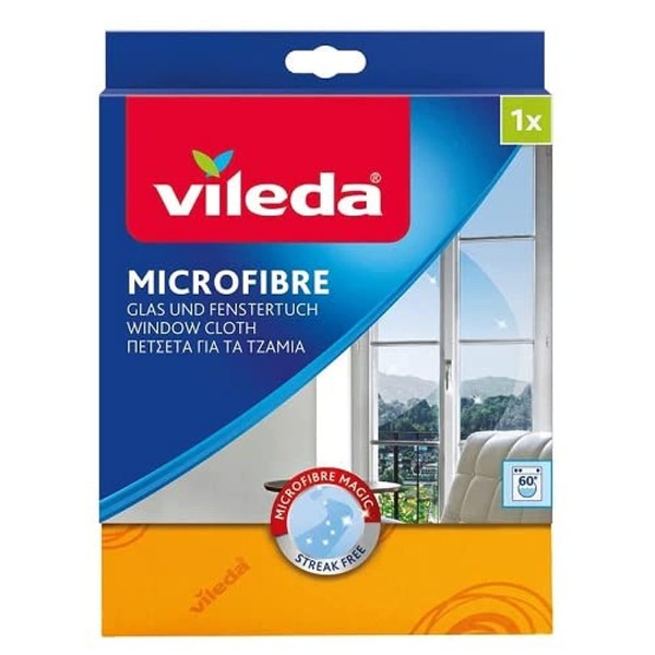 Vileda Glass and Window Cloth, Pack of 1