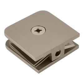 C.R. LAURENCE UC77BN CRL Brushed Nickel Traditional Style Fixed Panel U-Clamp