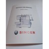 Singer S0100 Manual for Serger Machine (Also S0105)