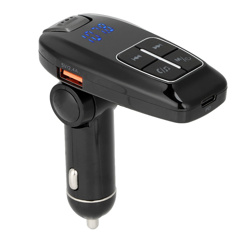 Auto Car FM Transmitter MP3 Player Bluetooth Handsfree Dual USB