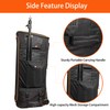 Jeachan Speaker Bag Rugged Speaker Bag Carry Case Compatible with