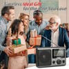 Greadio Portable Shortwave Radio with Best Reception,AM FM Transistor,LCD Display,Time