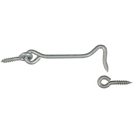 National Hardware N226-373 V2000 Hooks and Eye in Zinc plated,4 Inch
