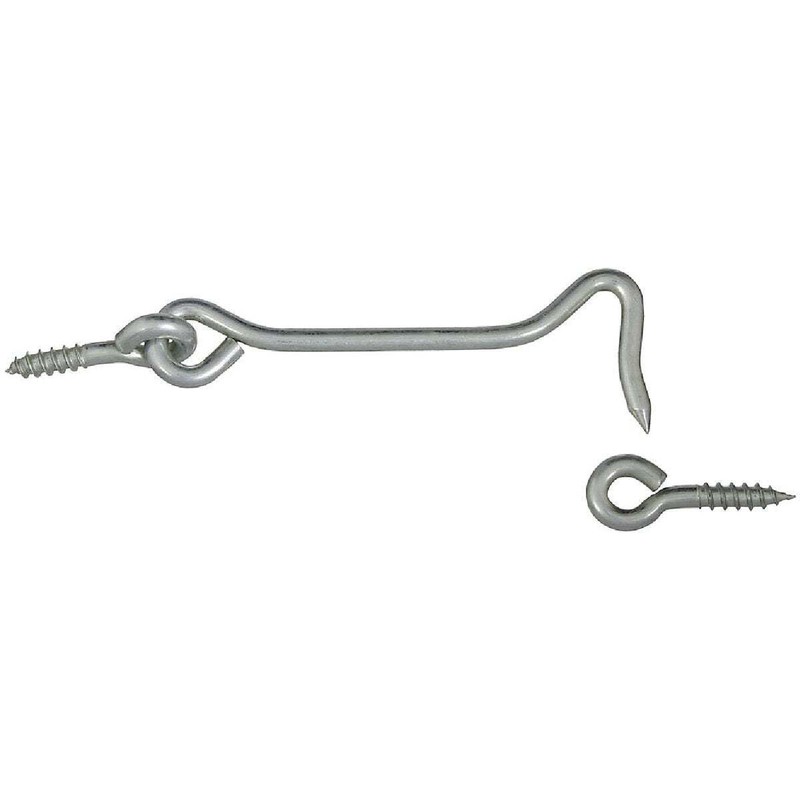 National Hardware N226-373 V2000 Hooks and Eye in Zinc plated,4