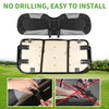 10L0L Elastic Golf Cart Seat Covers for Yamaha Club Car