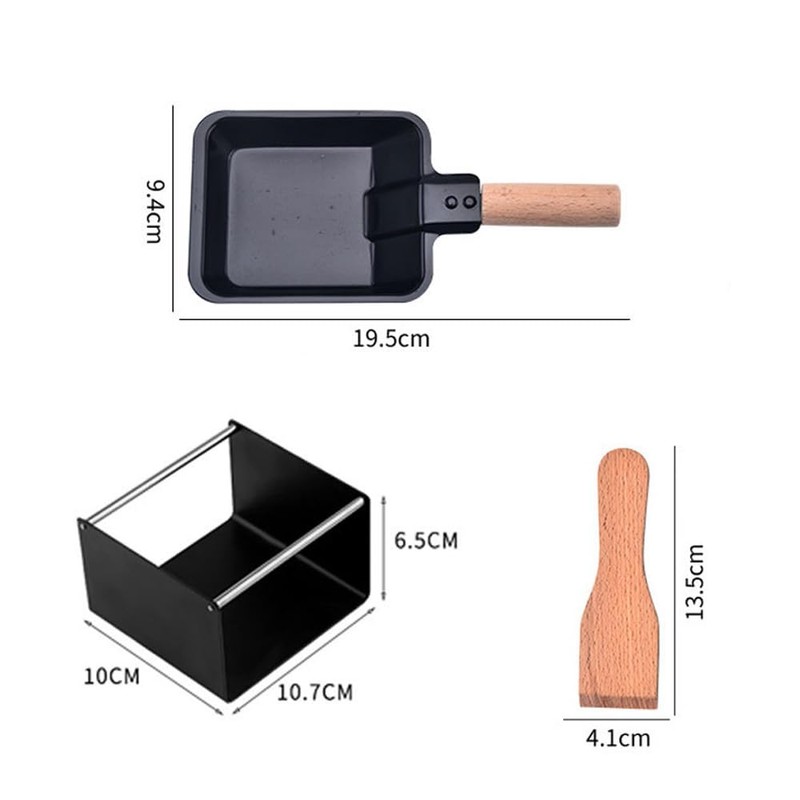 TAMUME Mini Cheese Fondue Set for Solo Dining