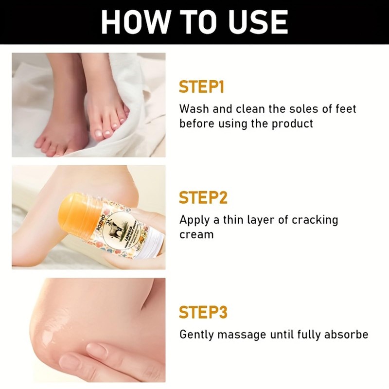 2Pack Lanolin Intensive Hand & Foot Cream Stick for Dry