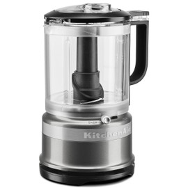 KitchenAid 5 Cup Food Chopper KFC0516CU, Contour Silver