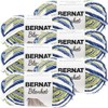 Bernat Blanket Yarn-6/Pk-Oceanside, 6/Pk, Oceanside 6 Pack