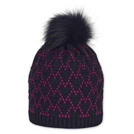 Sterntaler Unisex Children's Knitted Hat Flusch Hat, navy